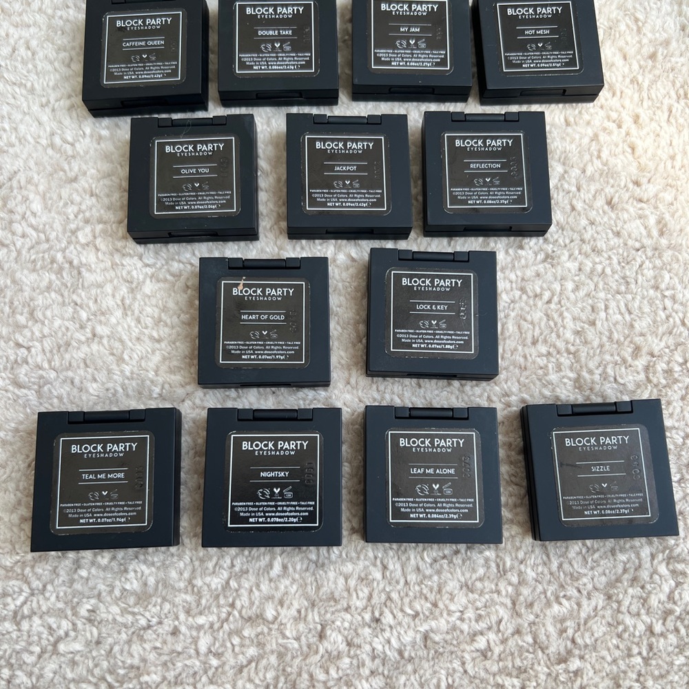 Brand New Dose of Colors Black Compact Set - Picture 7 of 7